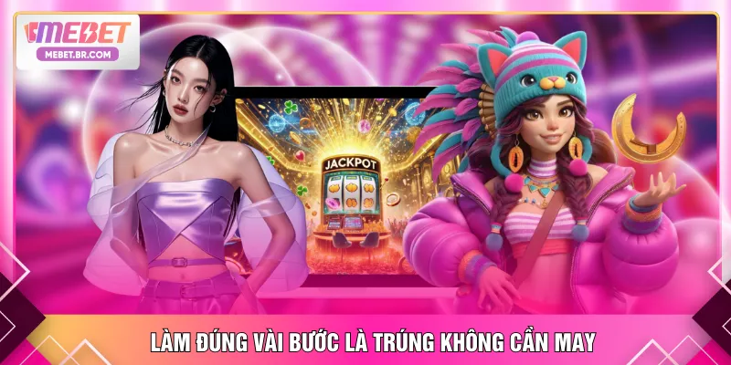 Làm đúng vài bước là trúng không cần may